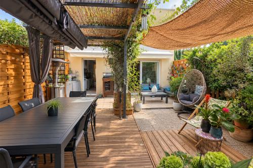 ROQUEBRUNE-CAP-MARTIN - APPARTEMENT 3 PIÈCES - JARDIN PRIVATIF