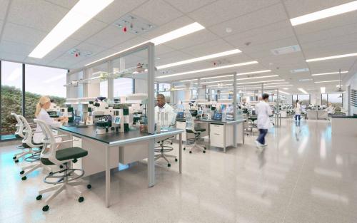 1,000 m² OF PRIME LIFE SCIENCE SPACE